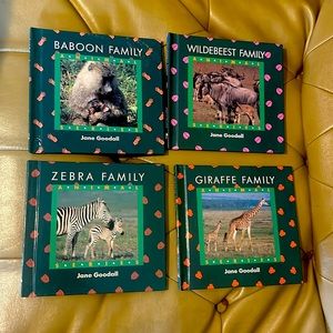 Jane Goodall animal series books for children